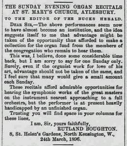 Bucks Herald 28 March 1896